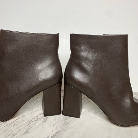Vince Camuto Cammen Pointed Toe Brown Bootie 10 10 1/2 - Picture 8 of 14